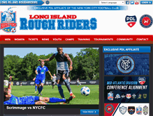 Tablet Screenshot of liroughriders.com